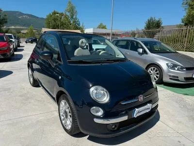 Usata Fiat 500C Lounge 95 CV (69 kW) 2011 Bluazzurro Cabrio