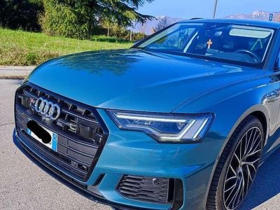 Usata Audi S6 Ambiente 349 CV (256 kW) 2019 Verde Station wagon