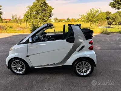 Usata Smart ForTwo Cabrio Passion 71 CV (52 kW) 2009 Bianco Cabrio