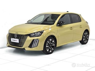 Nuova Peugeot 208 Allure 110 CV (80 kW) 2025 Giallo Utilitaria