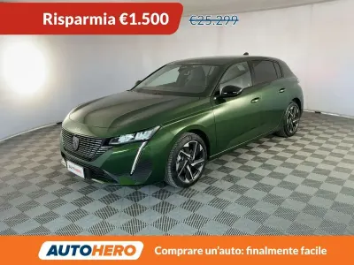Usata Peugeot 308 Allure 136 CV (100 kW) 2025 Verde Berlina