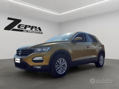 Usata VW T-Roc Advance 116 CV (85 kW) 2019 Giallo SUV