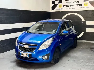 Usata Chevrolet Spark LS 68 CV (50 kW) 2011 Bluazzurro Utilitaria