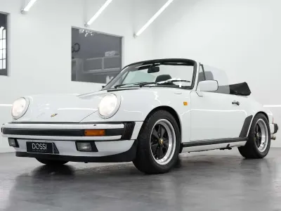 Usata Porsche 911 231 CV (169 kW) 1985 Bianco Cabrio