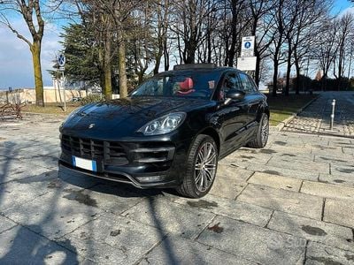 Usata Porsche Macan Turbo 400 CV (294 kW) 2017 Nero jet SUV