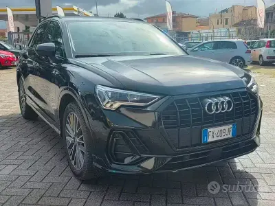 Usata Audi Q3 S-Line 150 CV (110 kW) 2019 Nero SUV