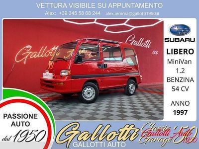 Usata Subaru Libero 54 CV (39 kW) 1997 Rosso Monovolume