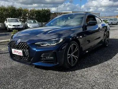 Begagnad BMW 420 M Sport 184 HK (135 kW) 2022 Blå Sportkupé