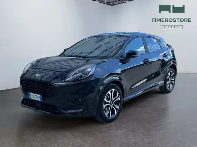 Gebraucht Ford Puma ST-Line 125 PS (91 kW) 2022 Schwarz SUV