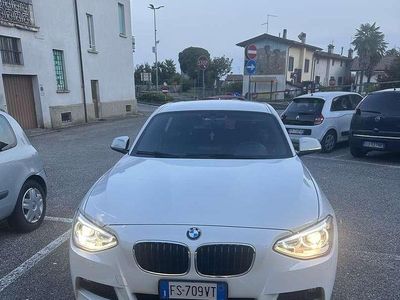 Usata BMW 114 M Sport 95 CV (69 kW) 2015 Bianco Utilitaria
