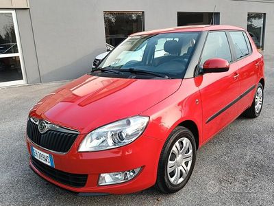 Usata Skoda Fabia Ambition 86 CV (63 kW) 2011 Rosso Berlina