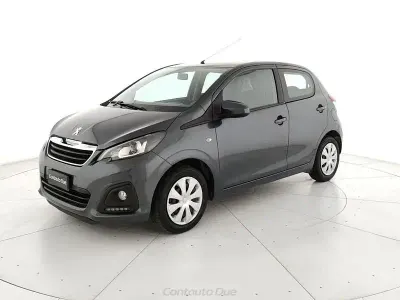 Usata Peugeot 108 Active 69 CV (50 kW) 2016 Grigio carlinite Utilitaria