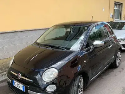 Usata Fiat 500 Lounge 95 CV (69 kW) 2015 Nero Utilitaria