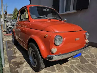 Usata Fiat 500 35 CV (25 kW) 1974 Rosso Berlina