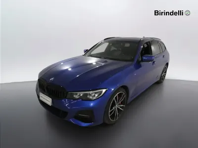 Usata BMW 320 M Sport 190 CV (139 kW) 2022 Portimao blue metallizzato Station wagon