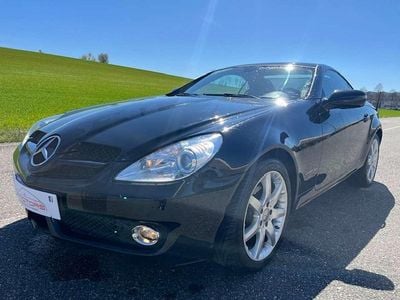 Usata Mercedes SLK200 184 CV (135 kW) 2010 Nero Cabrio