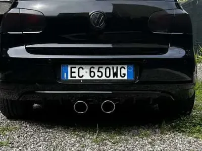 Usata VW Golf VI Comfortline 122 CV (89 kW) 2010 Nero Utilitaria