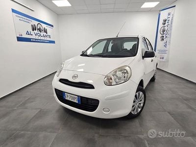 Usata Nissan Micra 80 CV (58 kW) 2012 Bianco Utilitaria
