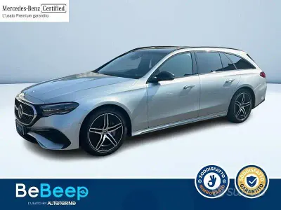 Usata Mercedes E220 AMG line 197 CV (144 kW) 2025 Grigio Station wagon