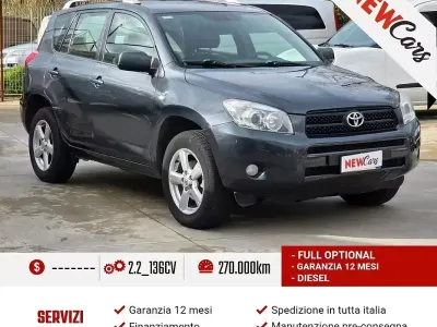 Usata Toyota RAV4 Luxury 136 CV (100 kW) 2007 Grigio SUV