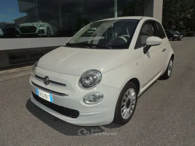 Usata Fiat 500 Lounge 69 CV (50 kW) 2019 Bianco Utilitaria