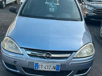Usata Opel Corsa Enjoy 69 CV (50 kW) 2005 Grigio Furgone