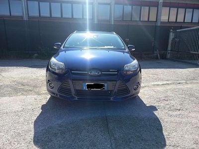 Usata Ford Focus Titanium 140 CV (102 kW) 2014 Blu/azzurro Station wagon