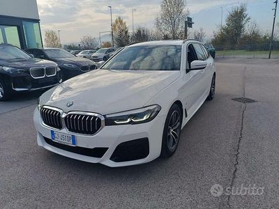 Usata BMW 520 M Sport 190 CV (139 kW) 2022 Bianco Station wagon