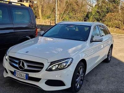 Usata Mercedes C200 Premium Plus 136 CV (100 kW) 2016 Bianco Station wagon