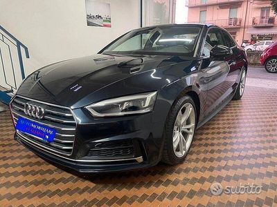 Usata Audi A5 Business 190 CV (139 kW) 2017 Blu Coupé