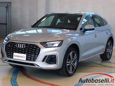 Usata Audi Q5 Sportback S-Line 204 CV (150 kW) 2021 Silver met SUV
