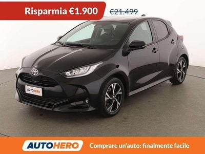 Usata Toyota Yaris Hybrid Trend 92 CV (67 kW) 2024 Nero Utilitaria