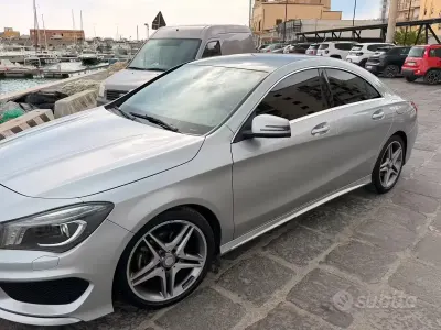Usata Mercedes CLA180 109 CV (80 kW) 2015 Grigio Berlina