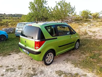 Usata Peugeot 1007 68 CV (50 kW) 2005 Verde Monovolume