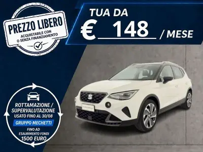 Usata Seat Arona FR 95 CV (69 kW) 2023 Bianca tetto nero SUV