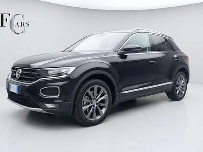 Usata VW T-Roc Advance 150 CV (110 kW) 2018 Nero SUV