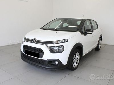 Usata Citroën C3 Feel 83 CV (61 kW) 2021 Bianco Utilitaria