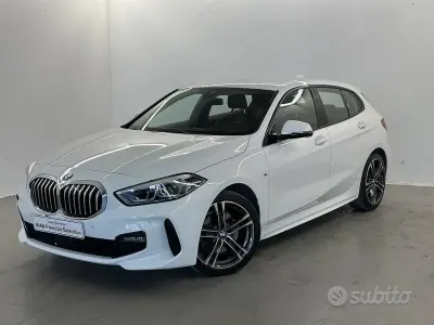 Usata BMW 116 M Sport 116 CV (85 kW) 2020 Bianco Utilitaria