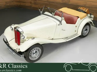 Usata MG TD 54 CV (39 kW) 1953 Bianco Cabrio