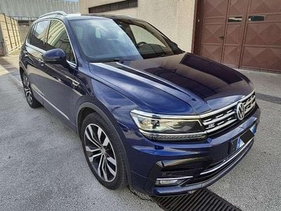 Usata VW Tiguan Advance 239 CV (175 kW) 2018 Blu/azzurro SUV