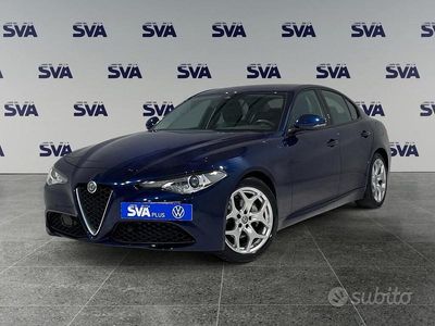Usata Alfa Romeo Giulia Executive 160 CV (117 kW) 2020 Blu Berlina