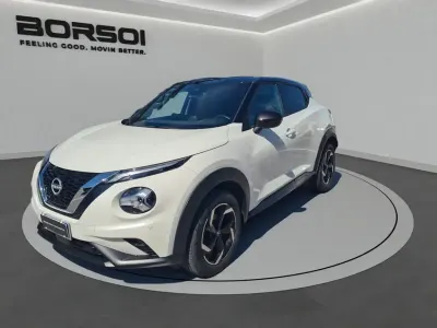 Usata Nissan Juke N-Connecta 114 CV (83 kW) 2023 Bic.bianco/tetto nero SUV