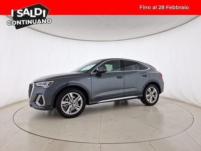 Grigio daytona perlato Usata 2024 Audi Q3 Sportback S-Line SUV | 45.400 € (Buon prezzo)