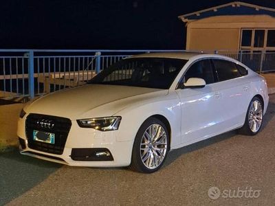 Usata Audi A5 Sportback S-Line 230 CV (169 kW) 2015 Bianco Utilitaria