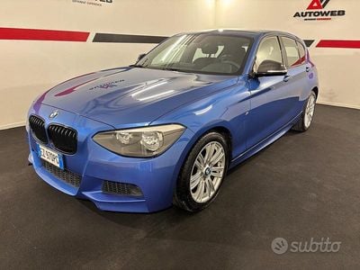 Usata BMW 120 M Sport 190 CV (139 kW) 2015 Blu Utilitaria