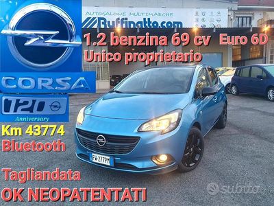 Usata Opel Corsa 69 CV (50 kW) 2019 Blu Berlina