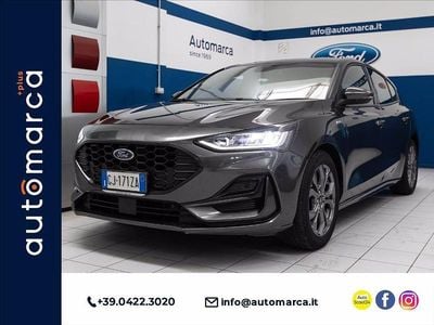 Usata Ford Focus ST-Line 125 CV (91 kW) 2022 Grigio metallizzato Berlina