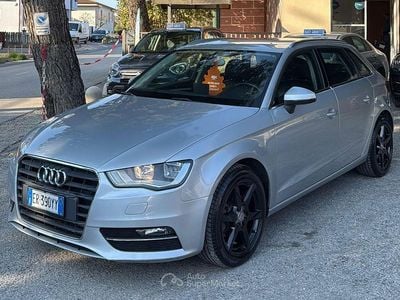 Usata Audi A3 105 CV (77 kW) 2013 Argento Berlina