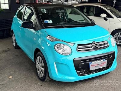 Usata Citroën C1 Shine 69 CV (50 kW) 2015 Blu Utilitaria