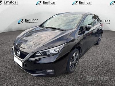 Usata Nissan Leaf Tekna 160 kW (218 CV) 2021 Nero Utilitaria